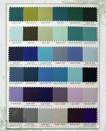 3 of 3 : Polypoplin Visa Polyester : Linen Colors